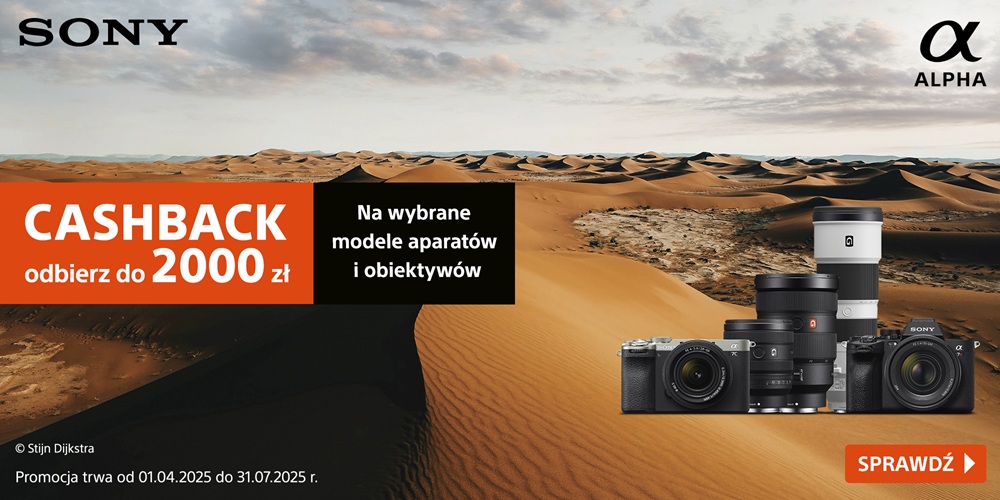 Sony Cashback lato 2025