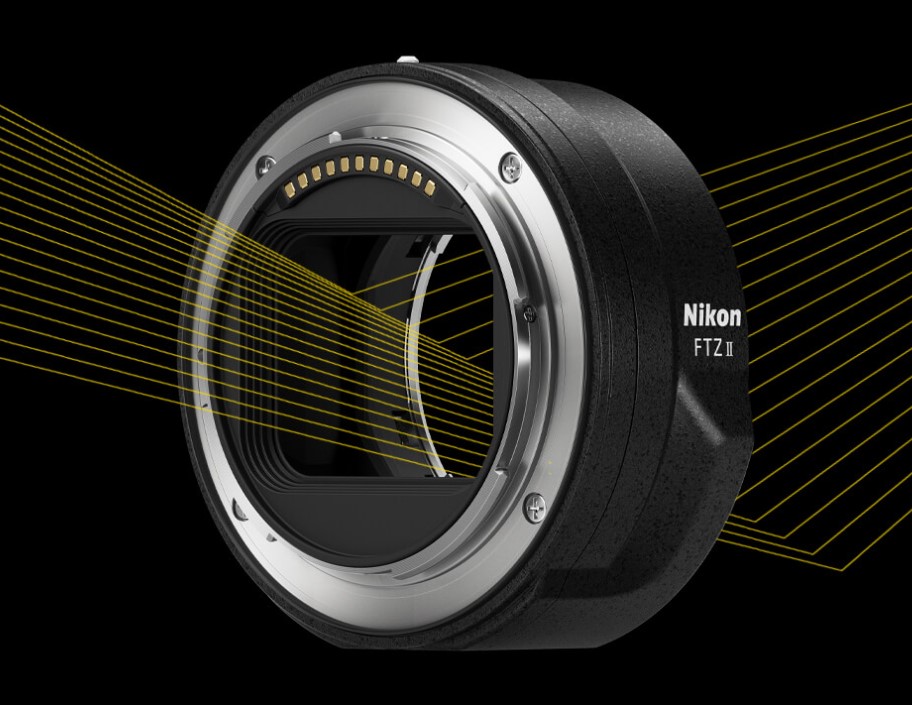Nikon FTZ II adapter do obiektywów Nikon F dla systemu Nikon Z