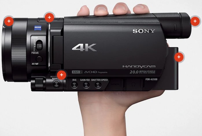 Kamera cyfrowa Sony Handycam FDR-AX100E