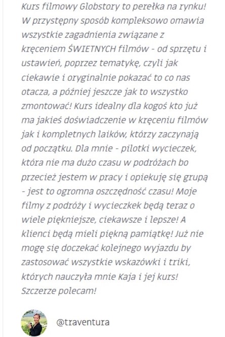 Globstory Kurs filmowy