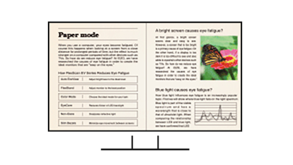 Monitor EIZO FlexScan EV2460 biały