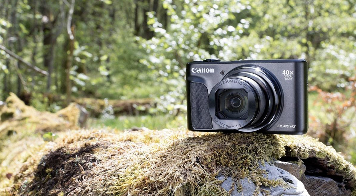 Aparat cyfrowy Canon PowerShot SX740 HS Lite Edition czarny