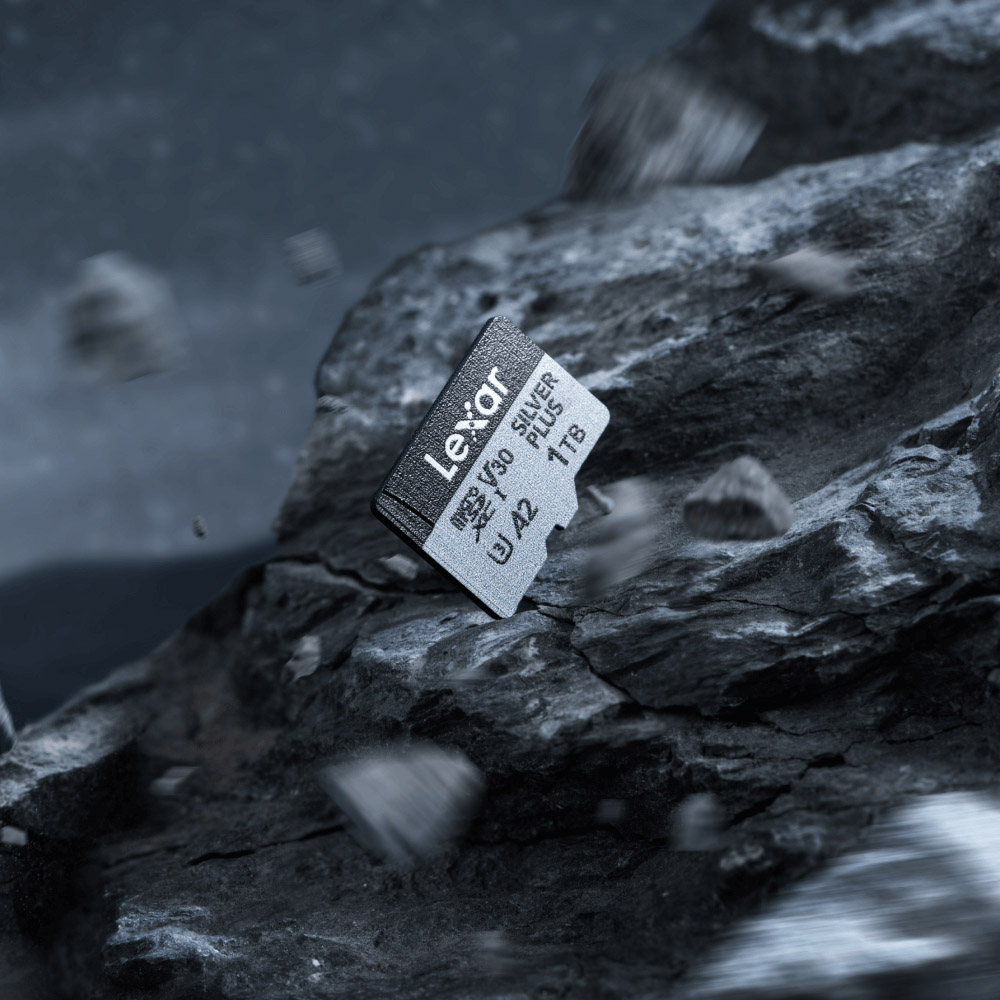 Karta pamięci Lexar microSDXC Professional SILVER Plus UHS-I/U3/A2/4K V30 64GB