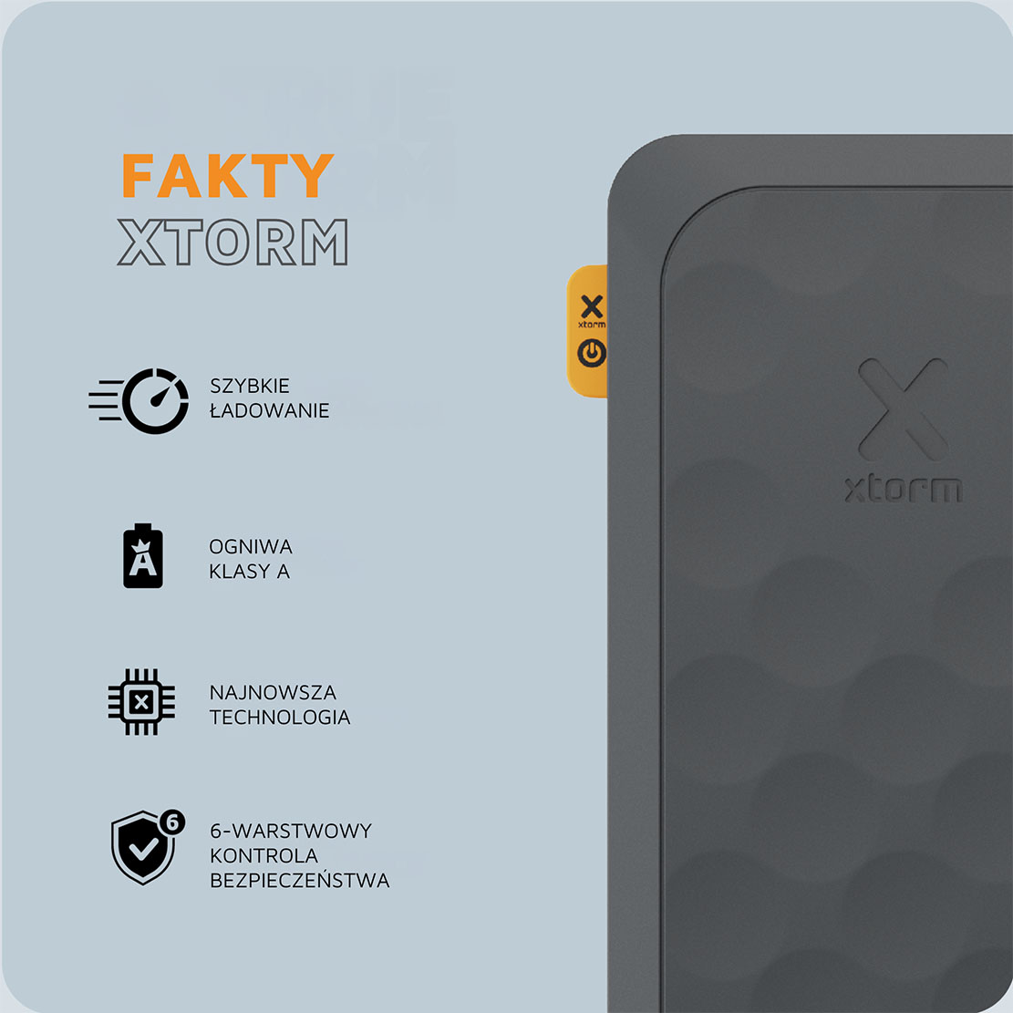 Xtorm Powerbank Fuel 27000 mAh 67W czarny