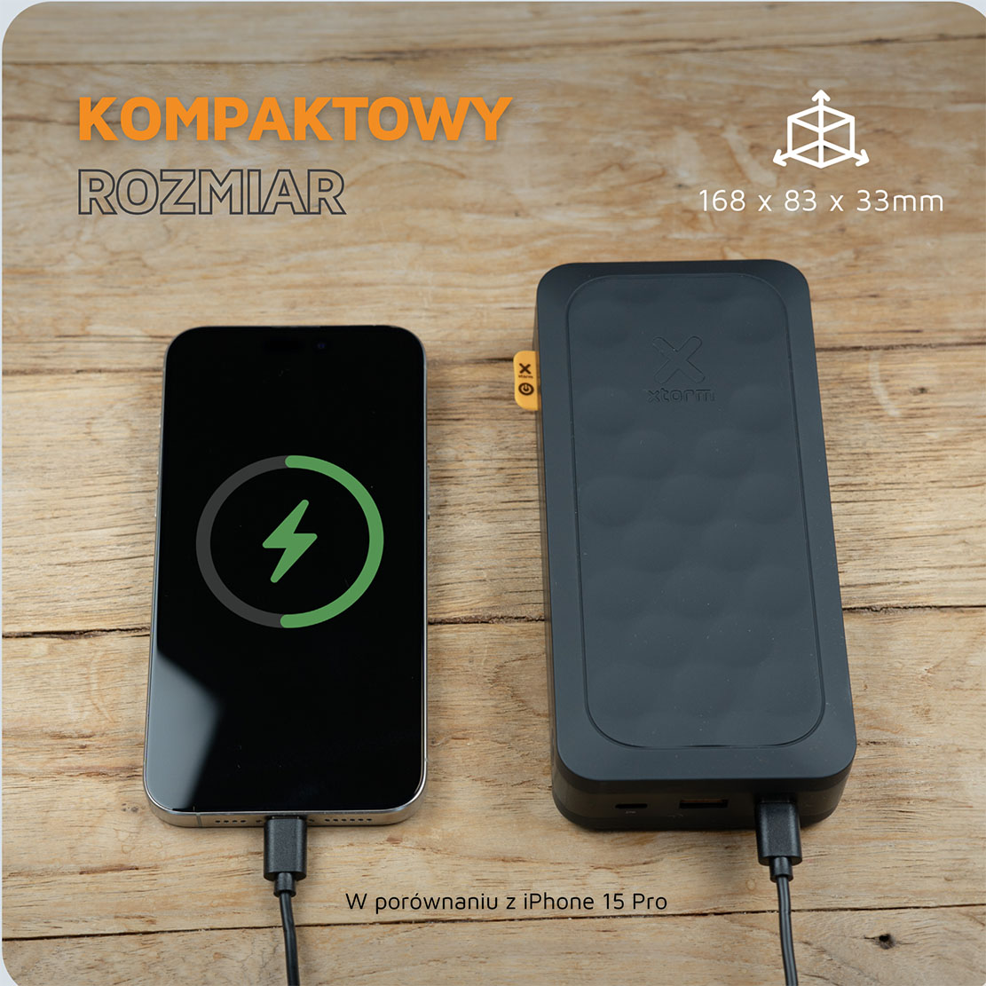 Xtorm Powerbank Fuel 27000 mAh 67W czarny