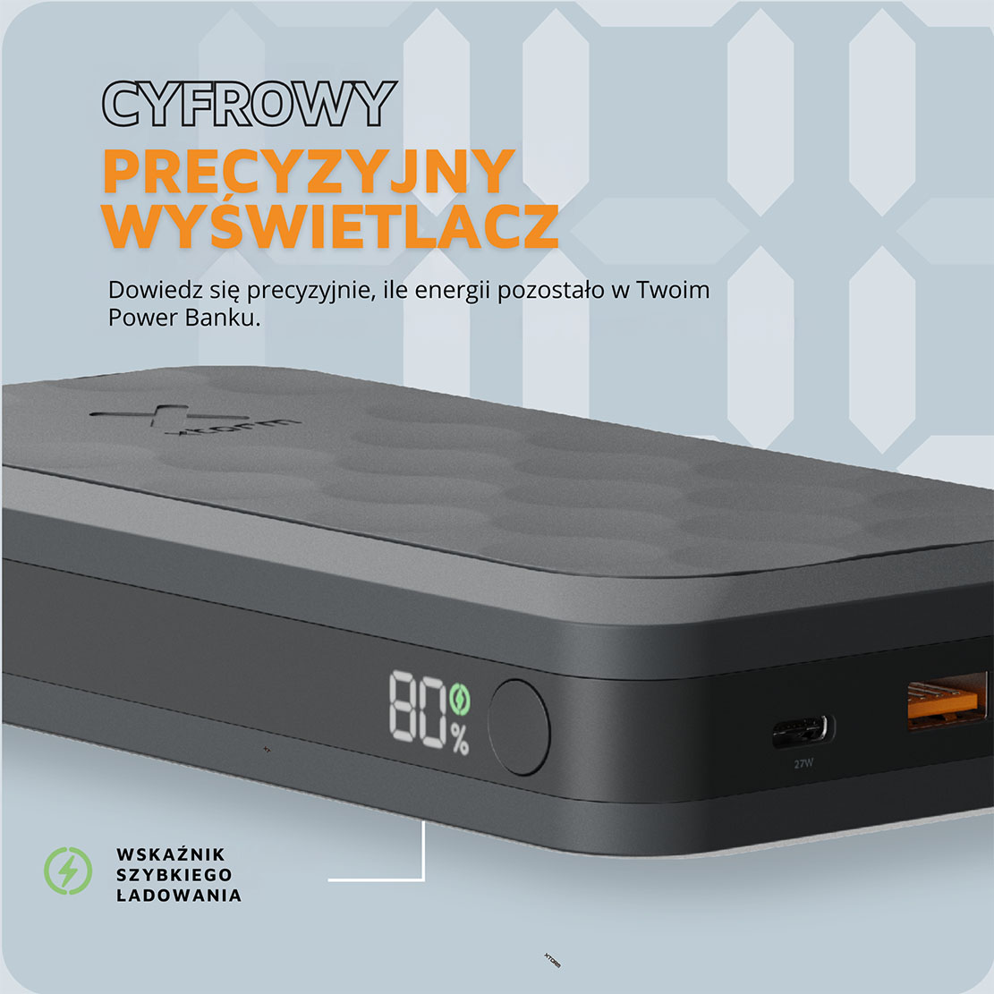 Xtorm Powerbank Fuel 27000 mAh 67W czarny