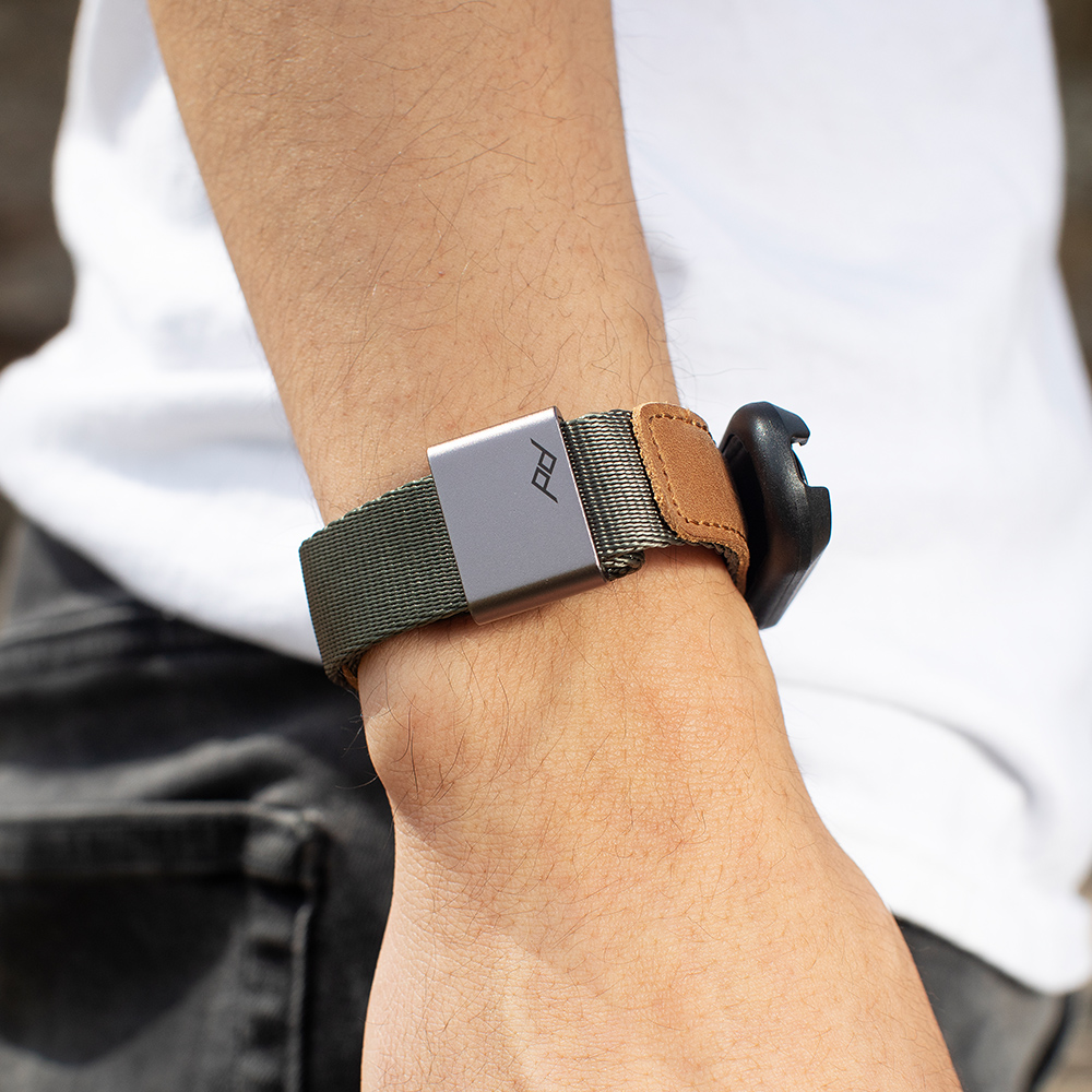 Pasek Peak Design Pasek na nadgarstek CUFF v3 szarozielony