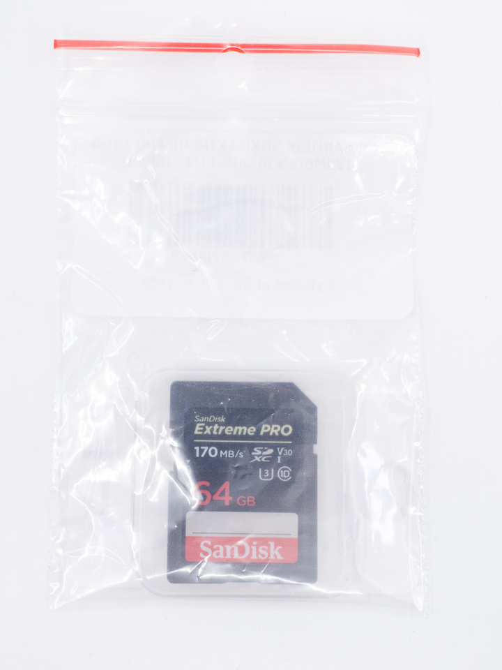 Karta pamięci Sandisk SDXC EXTREME PRO 64GB 170MB/s V30 UHS-I U3 - Outlet
