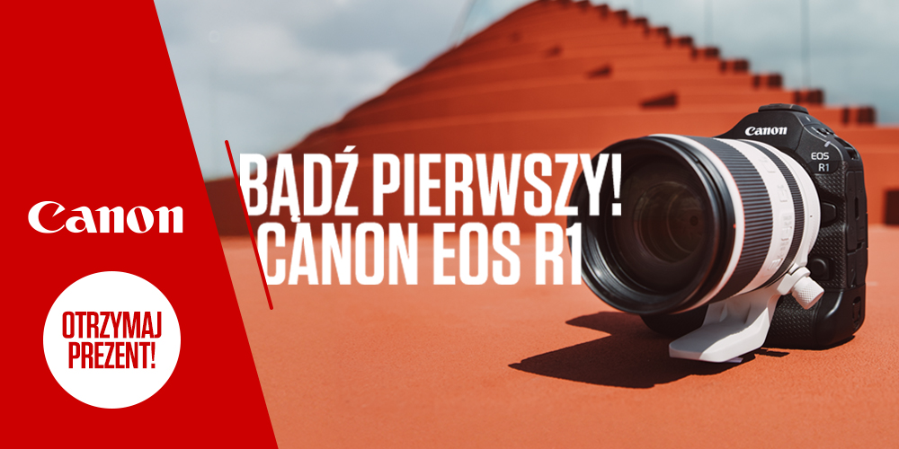 Canon EOS R1 + drukarka za 1 zł