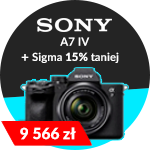 Kup Sony A7 IV w megapromocji!