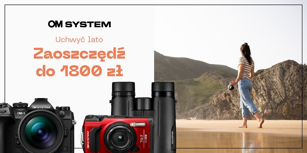 Cashback OM System - oszczędź nawet do 1800 zł!