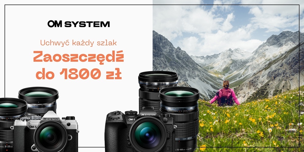 Cashback OM System do 1800 zł