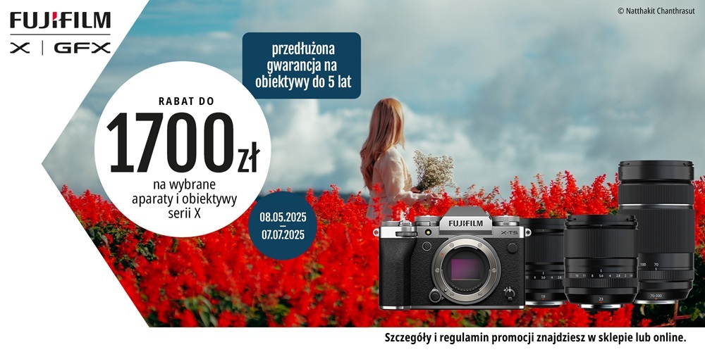 Fujifilm X do 1700 zł taniej