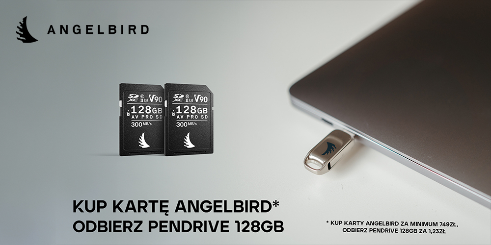 Pendrive Angelbird 128GB za 1 zł