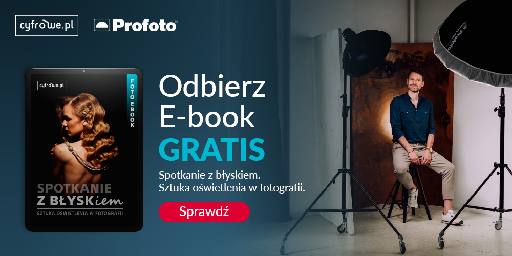 Kup lampę Profoto i zgarnij e-booka o sztuce oświetlenia w prezencie!