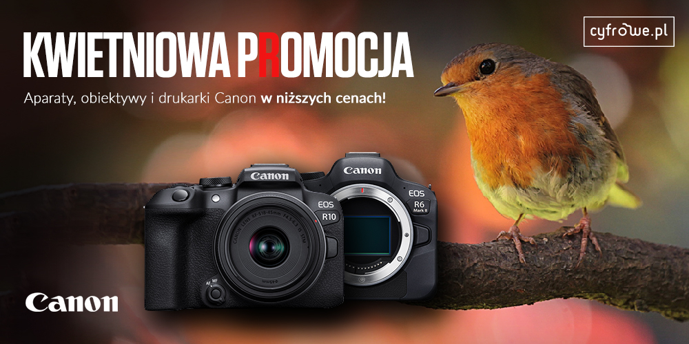 Wybrany sprzęt Canon kupisz taniej w wiosennej promocji!