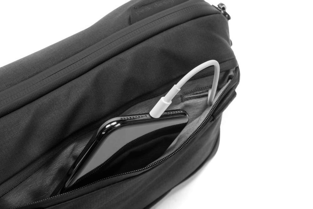 VERTO DEF TECH POUCH BLACK v2 - wkład czarny do plecaka Travel Backpack