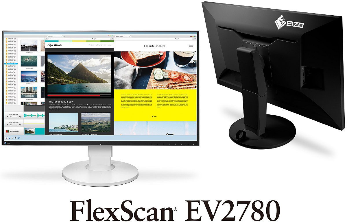 Monitor Eizo FlexScan EV2780 czarny