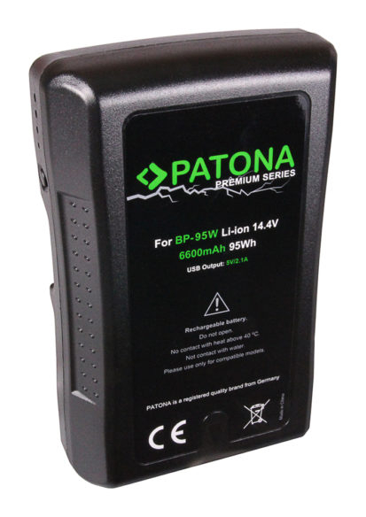 Patona Premium BP-95W V-Mount (3 lata gwarancji bezwarunkowej!) [1265] (w magazynie!) Przyjd i przetestuj DEMO w salonie: d.