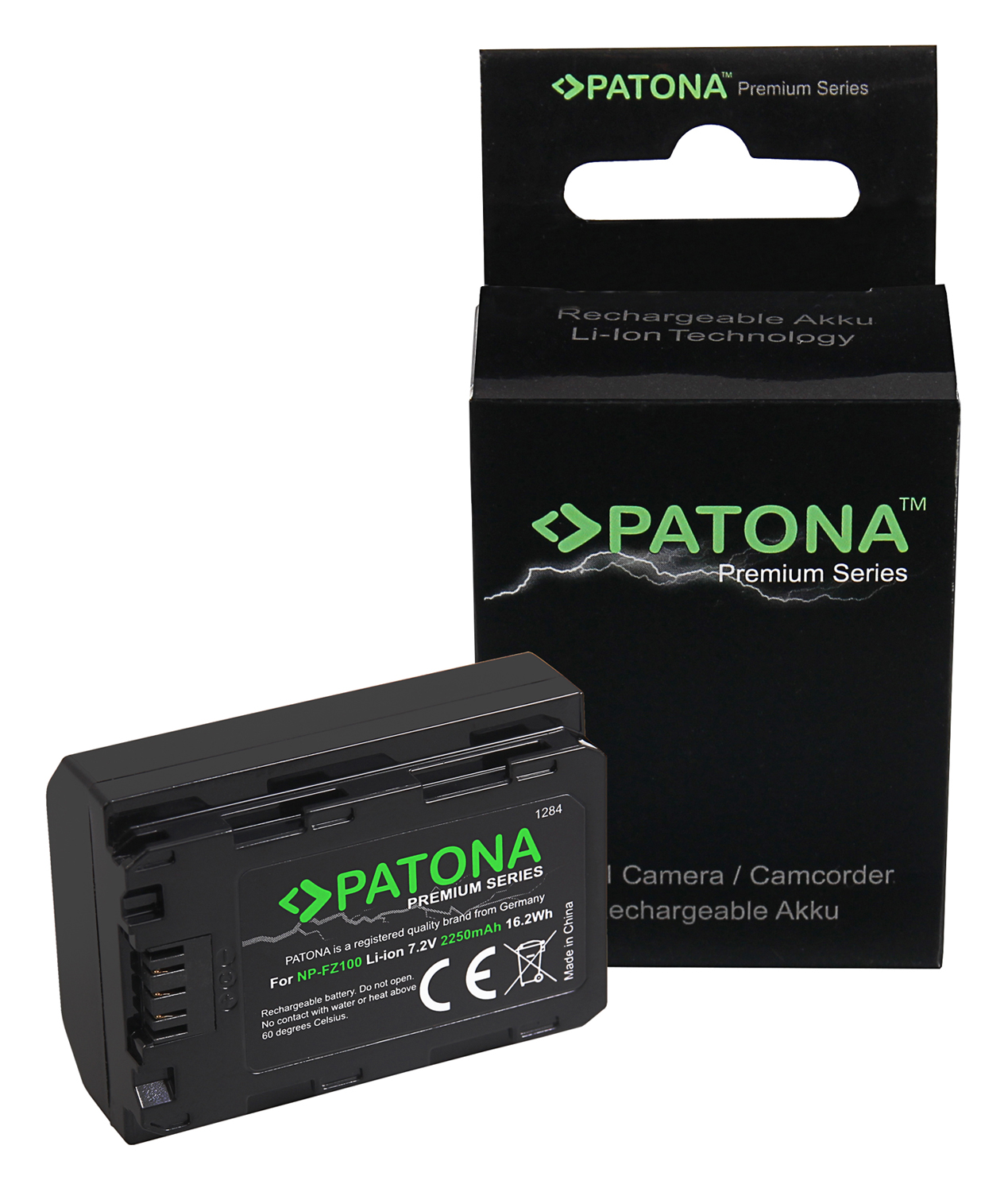Zdjęcia - Akumulator do aparatu fotograficznego Sony Patona Premium do  NP-FZ100.  (w magazynie!)