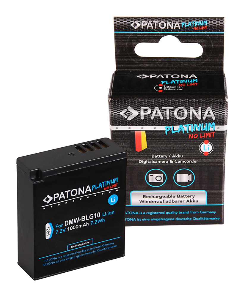 Patona Platinum do Panasonic DMW-BLG10, DMW-BLE9 NIE