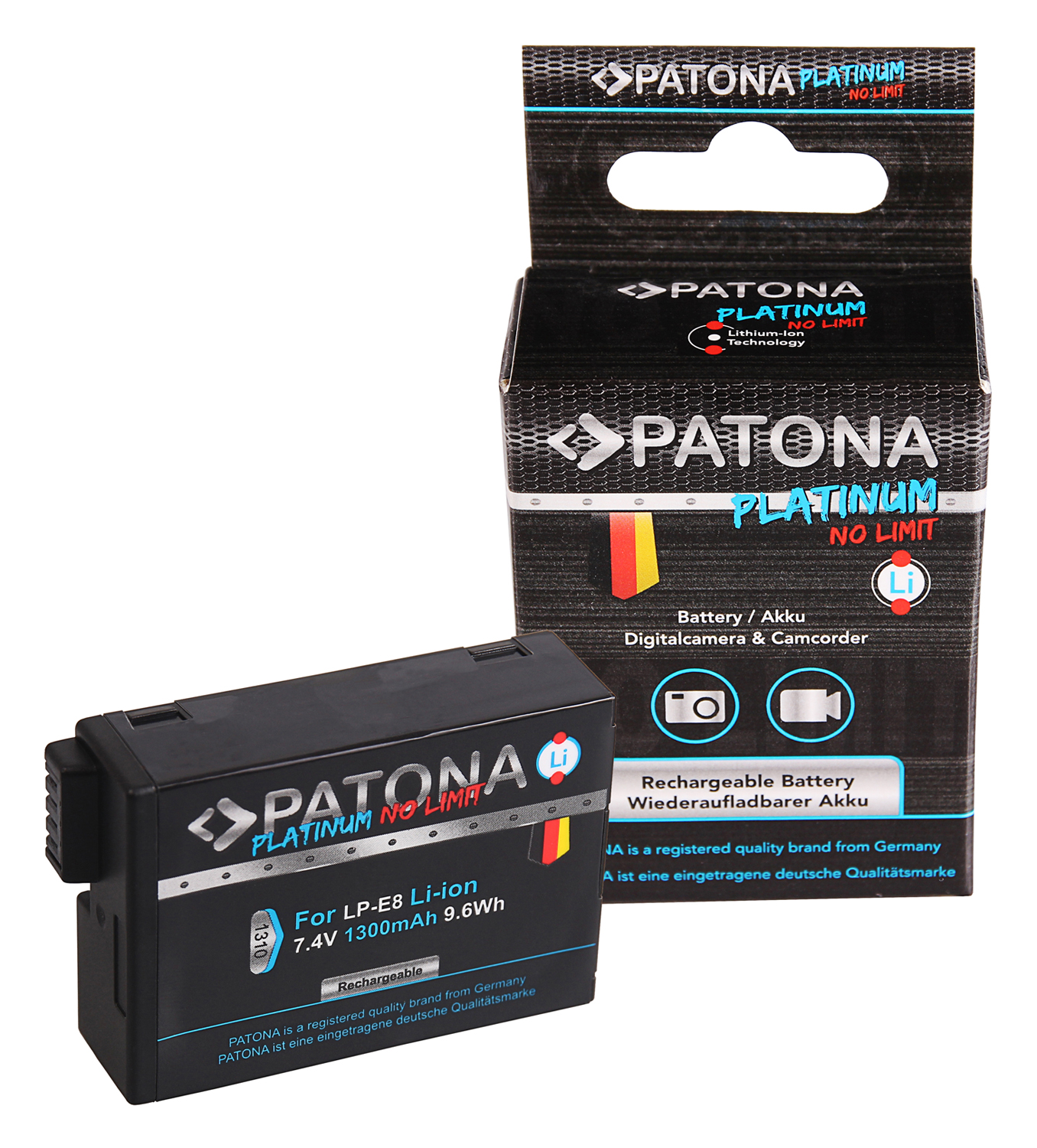 Patona Platinum do Canon LP-E8 LP-E8+ NIE