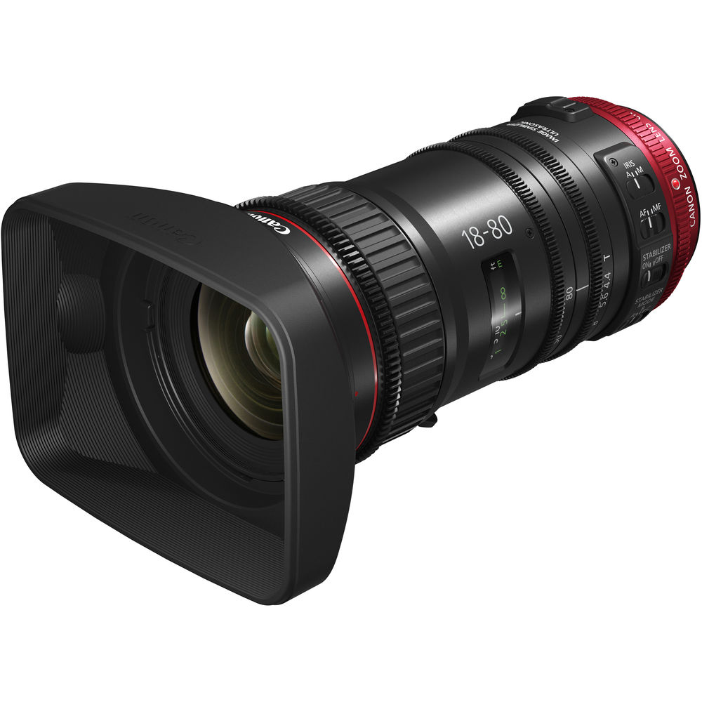 Canon Cine Lens CN-E18-80 T4.4L IS KAS S - Dostawa GRATIS! Przetestuj DEMO. Umw si z wybranym salonem: d.