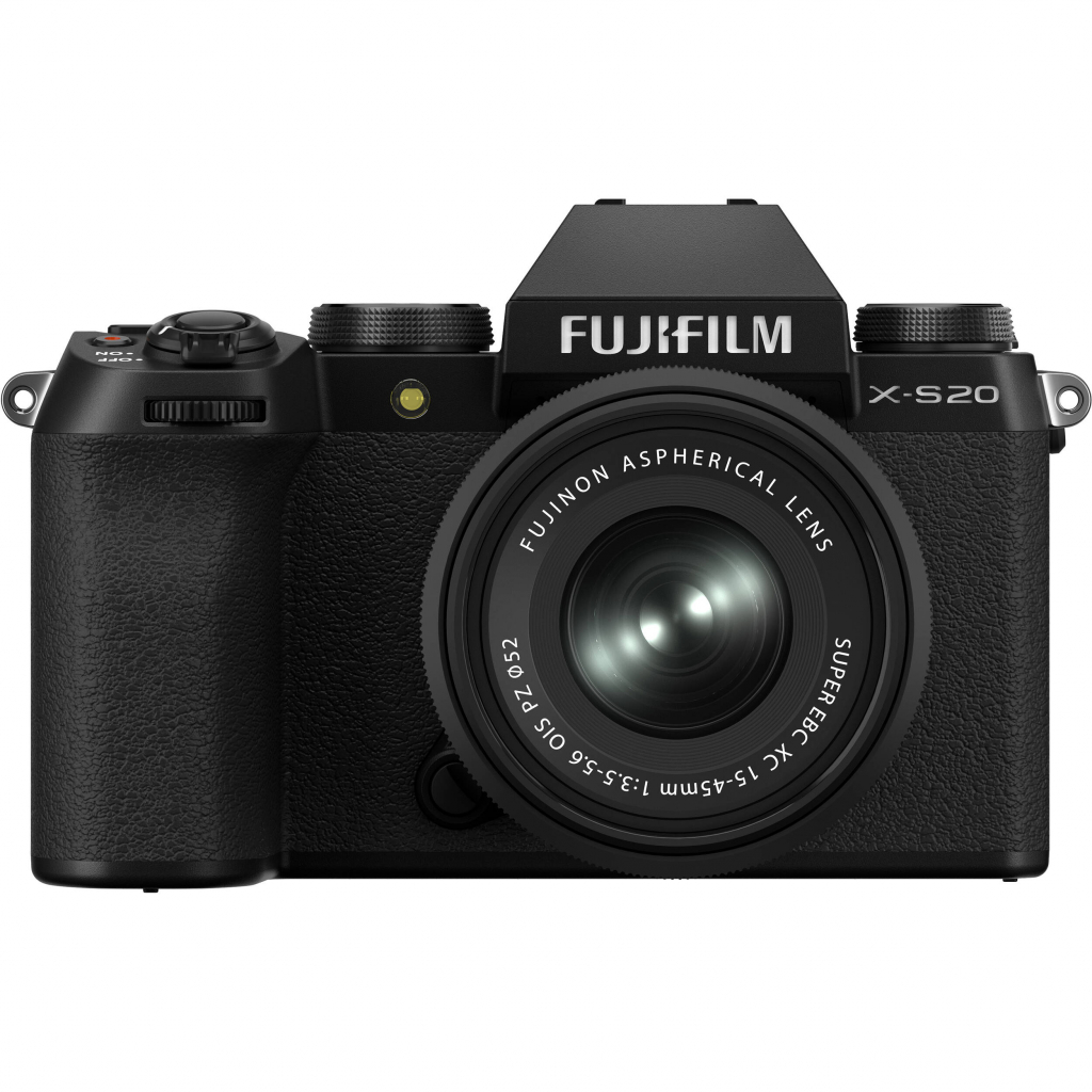 FujiFilm X-S20 + XC 15-45 mm f/3.5-5.6 OIS PZ czarny (w magazynie!) - Dostawa GRATIS!