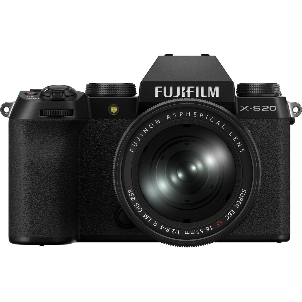 FujiFilm X-S20 + XF 18-55 mm f/2.8-4 czarny - Dostawa GRATIS! + torba Lowepro za 1 z