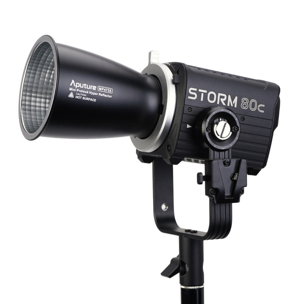 Aputure Storm 80c RGB 1800-20000K (wodoodporo IP65) ProLock Bowens Mount