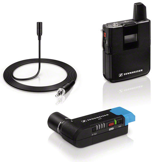 Sennheiser AVX-ME2 SET-3-EU cyfrowy bezprzewodowy system audio, kamerowy z nadajnikiem miniaturowym i mikrofonem ME 2 (w magazynie!) - Dostawa GRATIS!