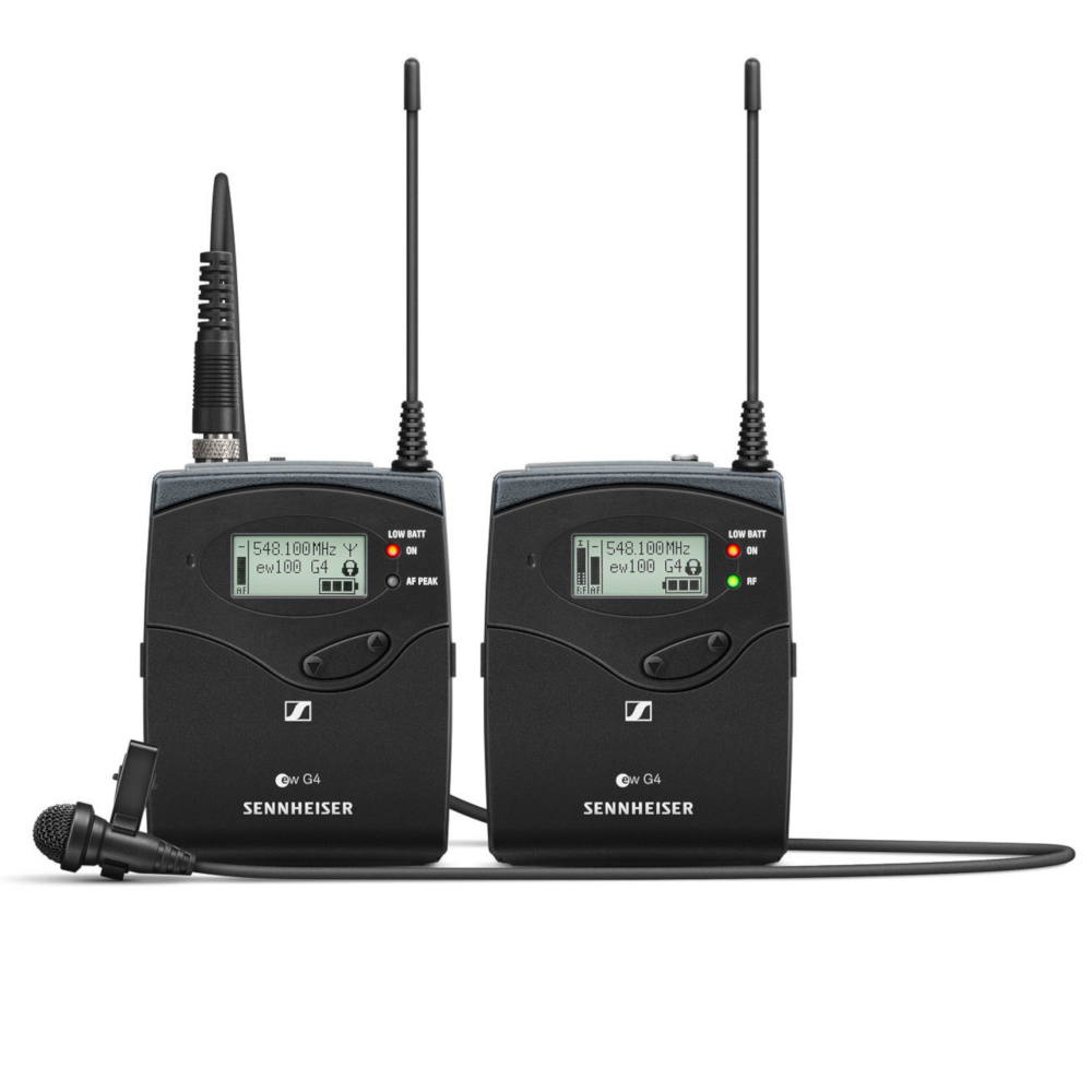 Sennheiser EW 112P G4-B (626-668 MHz) bezprzewodowy system audio z krawatowym mikrofonem dooklnym ME 2-II (w magazynie!) - Dostawa GRATIS!