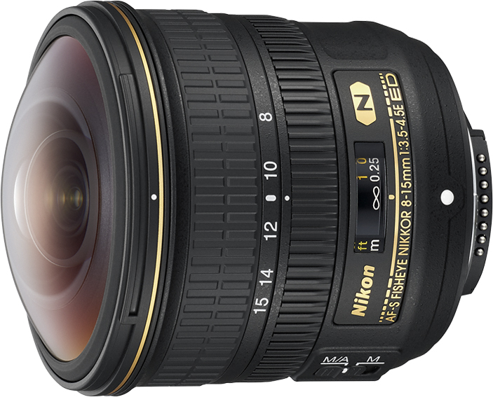 Nikon Nikkor 8-15 mm f/3.5-4.5 E AF-S ED FISHEYE - Dostawa GRATIS!