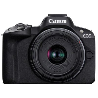 Canon EOS R50 + RF-S 18-45 mm f/4.5-6.3 IS STM + Canon Cashback 200 z - Dostawa GRATIS! Sprawd super cen na creator kit
