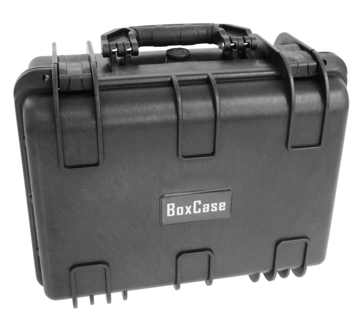 BoxCase Twarda walizka BC-382 z gbk czarna (382718)