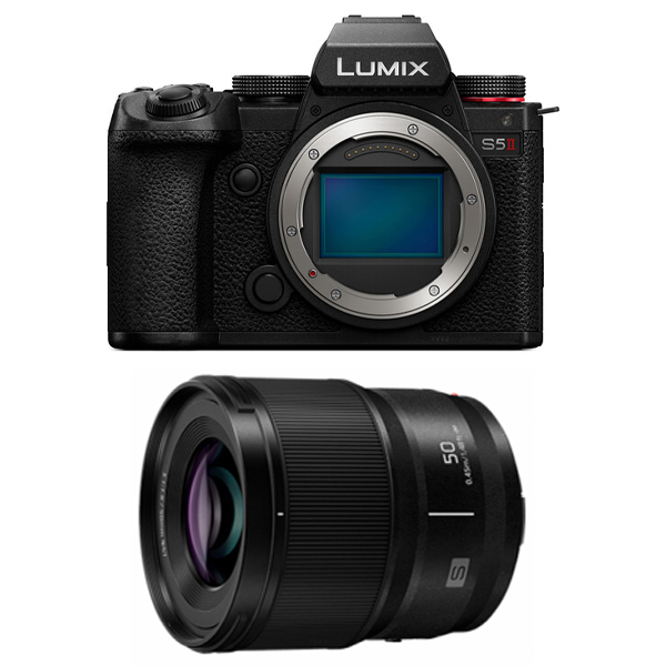 Panasonic Lumix S5II + S 50 mm f/1.8 1350 z taniej z kodem: LUMIXS51350 (w magazynie!) - Dostawa GRATIS!