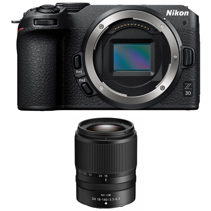 Nikon Z30 + 18-140 mm f/3.5-6.3 VR (w magazynie!) - Dostawa GRATIS!