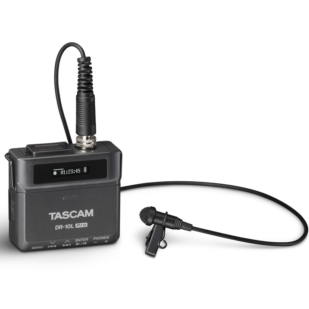Tascam DR-10L Pro rejestrator audio z mikrofonem lavalier (w magazynie!)