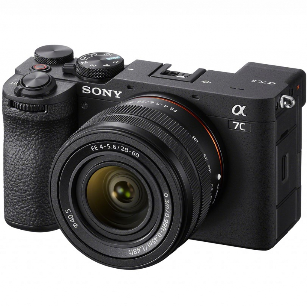 Sony A7C II + 28-60 mm f/4-5.6 czarne + Mikrofon Synco za 1 z (w magazynie!) - Dostawa GRATIS!