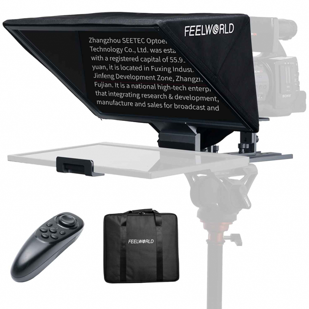 Feelworld teleprompter TP16 do smartfonw i tabletw do 16 cali (w magazynie!)