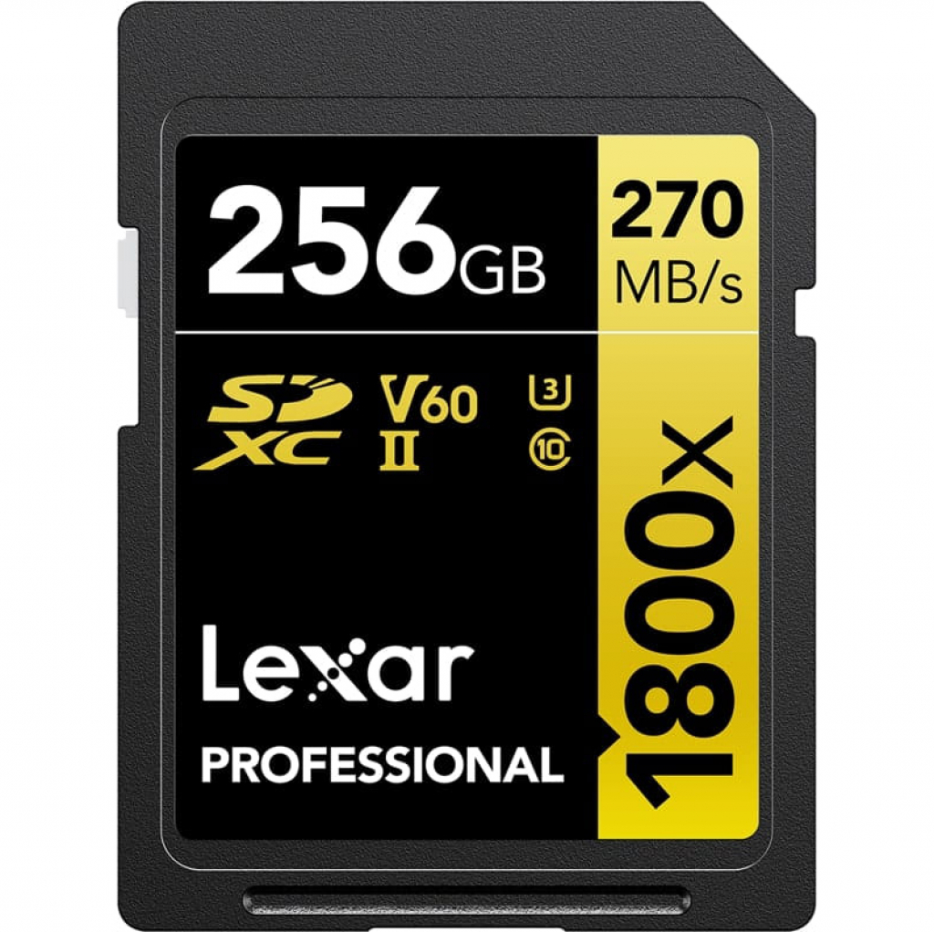 Lexar Pro 256GB 1800x U3 V60 UHS-II (w magazynie!)