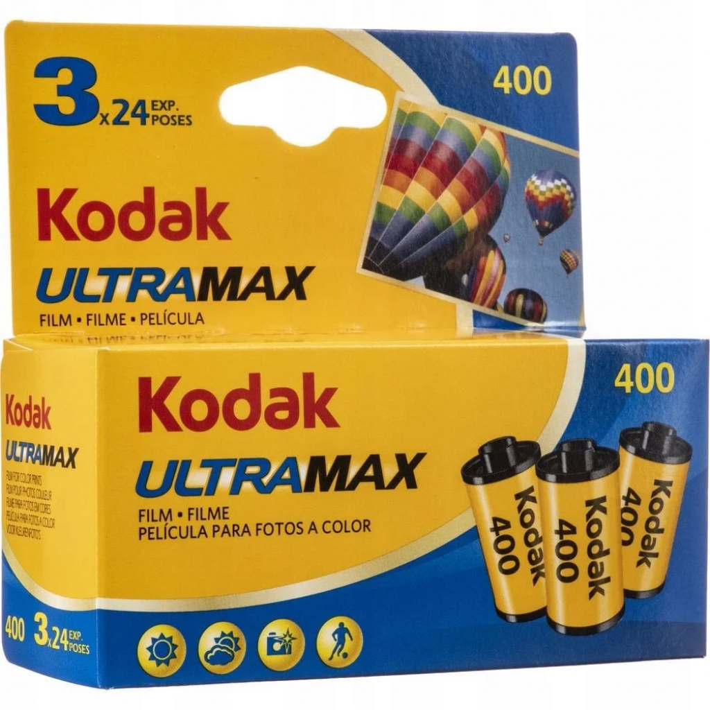 Kodak 135 Ultramax 400/24 3szt. (w magazynie!)
