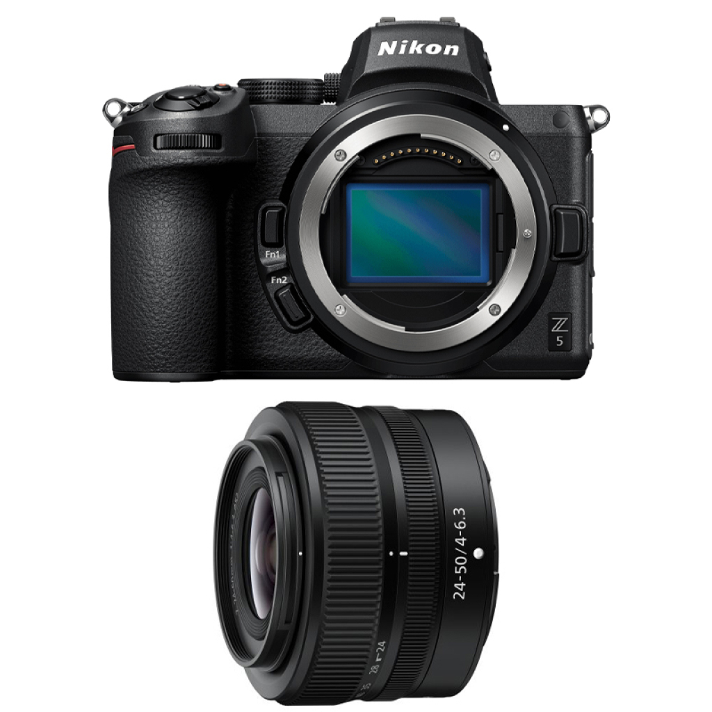 Nikon Z5 + ob. 24-50 mm (w magazynie!) - Dostawa GRATIS! + wybrane akcesoria z rabatem do -35%