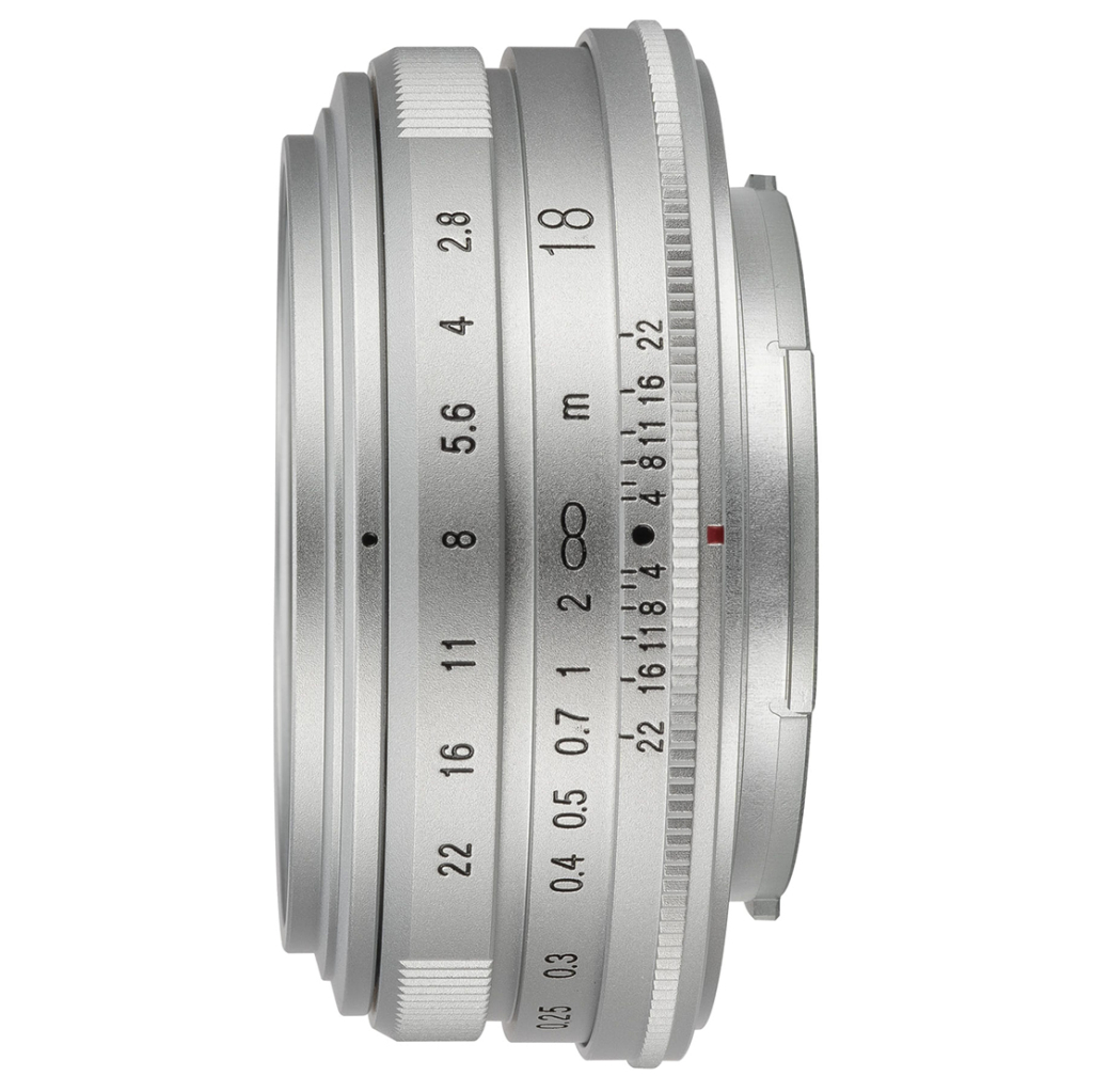 Voigtlander Color Skopar 18 mm f/2.8 do Fujifilm X srebrny - Dostawa GRATIS!