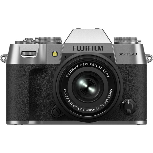 FujiFilm X-T50 + XF 15-45 mm srebrny - Dostawa GRATIS!