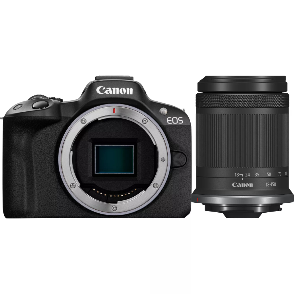 Canon EOS R50 + RF-S 18-150 mm f/3.5-6.3 IS STM + Canon Cashback 200 z (w magazynie!) - Dostawa GRATIS!