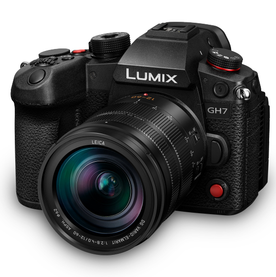 Panasonic Lumix DC-GH7 + 12-60 mm f/2.8-4 (ES12060) czarny (w magazynie!) - Dostawa GRATIS!