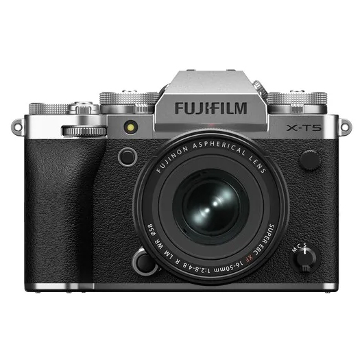 FujiFilm X-T5 + XF 16-50 mm srebrny (w magazynie!) - Dostawa GRATIS!