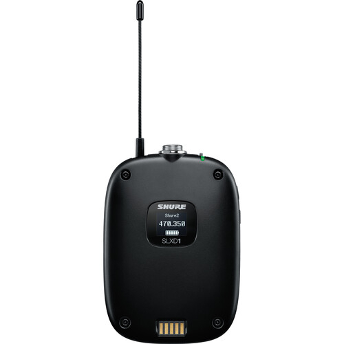 Shure Nadajnik SLXD1 G59 Bodypack (470-514 Mhz) cyfrowy system bezprzewodowy audio