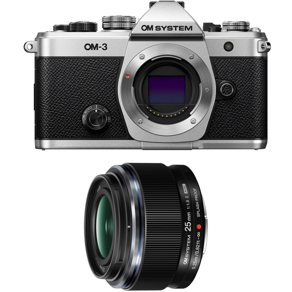 OM System OM-3 + M.Zuiko Digital 25 mm f/1.8 II 5 lat gwarancji oraz pasek gratis!